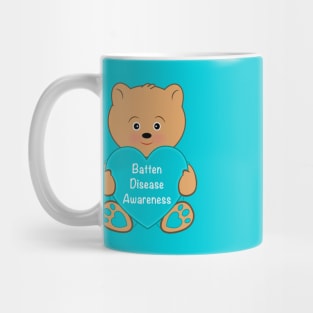 Batten Disease Awareness Teddy Bear Mug